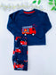 Matalan Fleeced Truck Shirt & Trouser Set