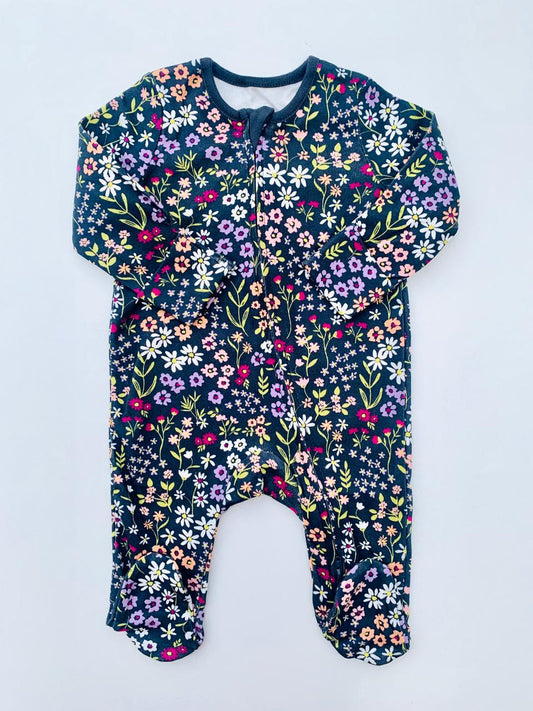 George Floral Sleepsuit