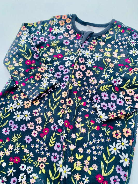 George Floral Sleepsuit