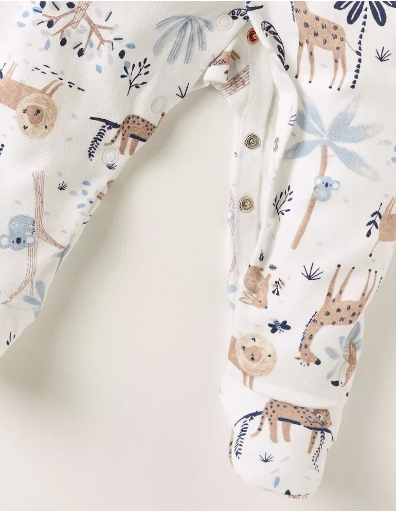 Juniors Safari Animal Sleepsuit