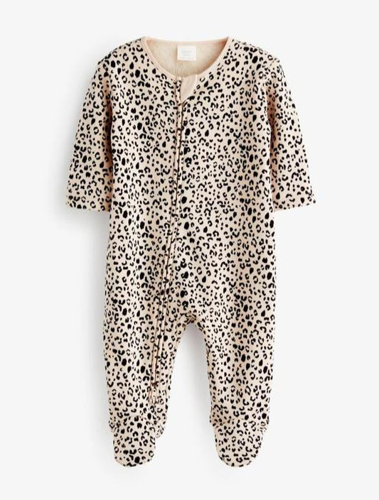 Next Fleece Lined Sleepsuit