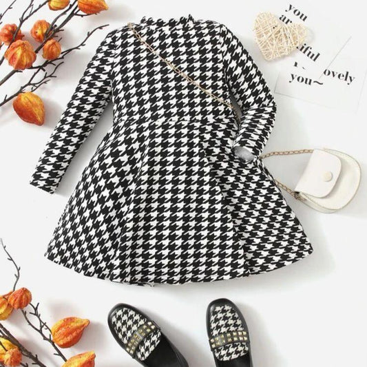 SHEIN Checked Frock