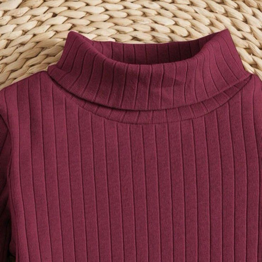 SHEIN Ribbed Shirt & Trouser Set