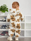 SHEIN Sherpa Bear Sleepsuit