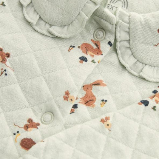 Next Quilted Sleepsuit