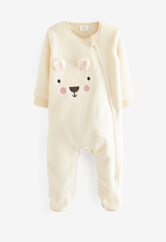 Next Velour Sleepsuit