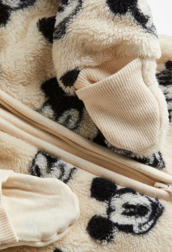 H&M Woollen Hooded Sleepsuit