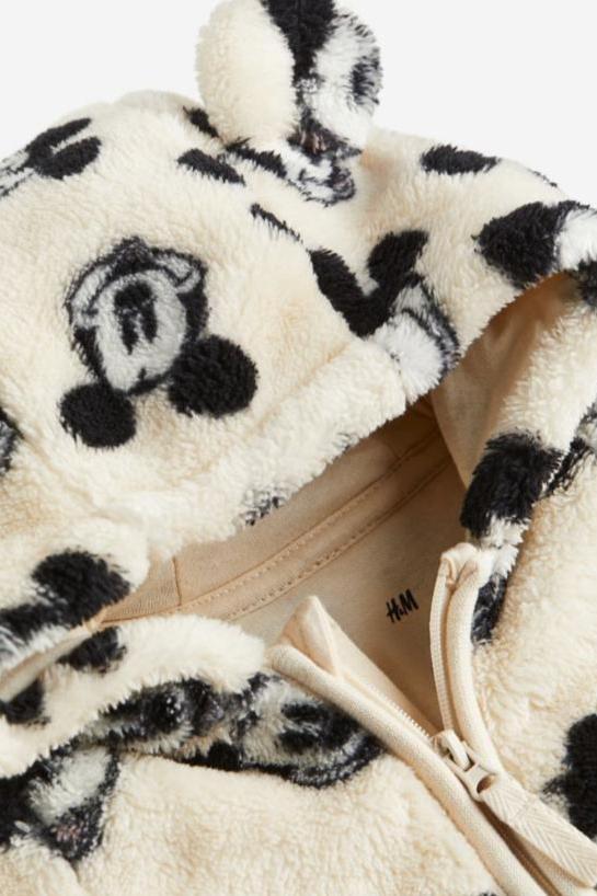 H&M Woollen Hooded Sleepsuit