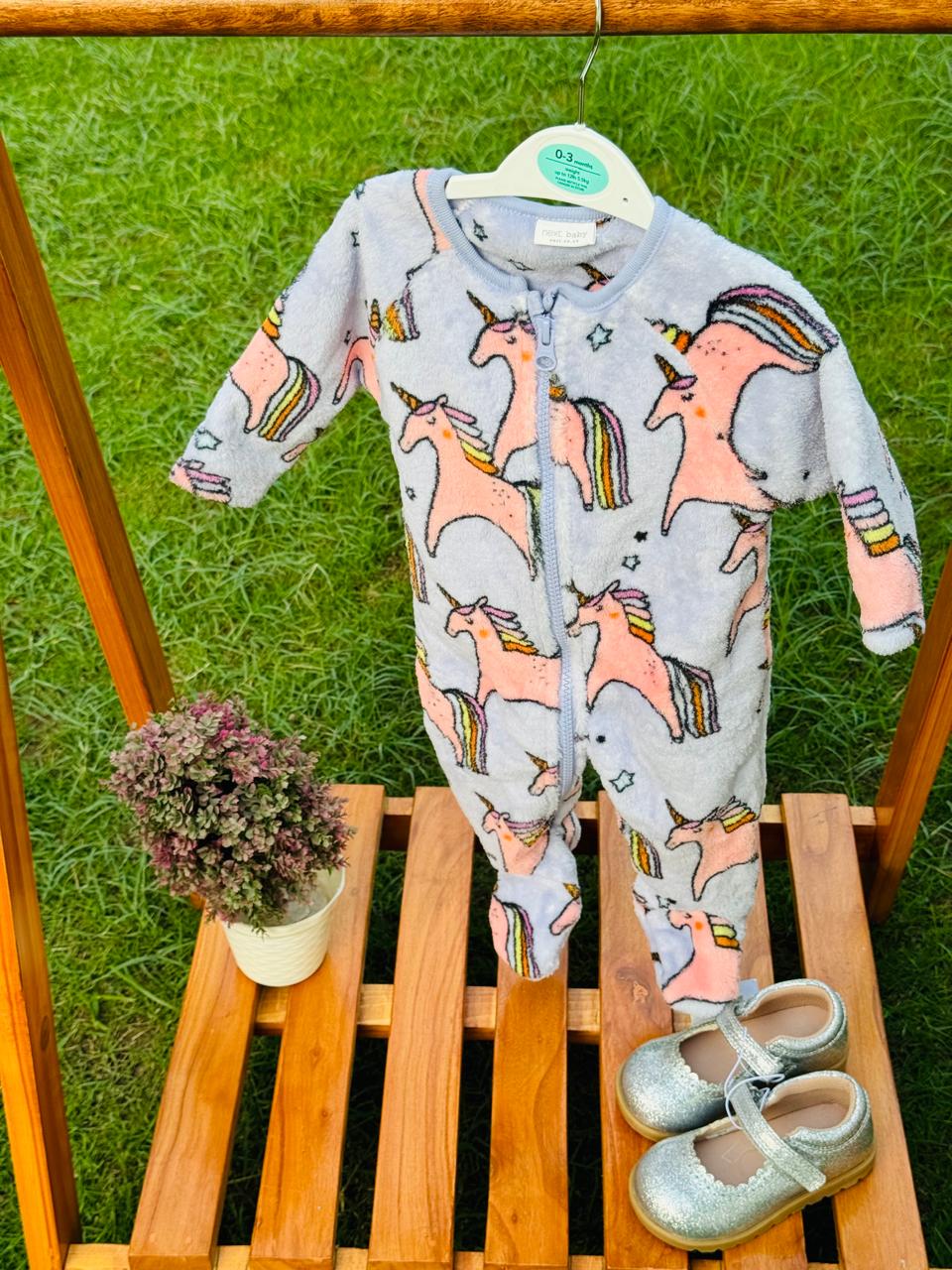 Next Woollen Sleepsuit