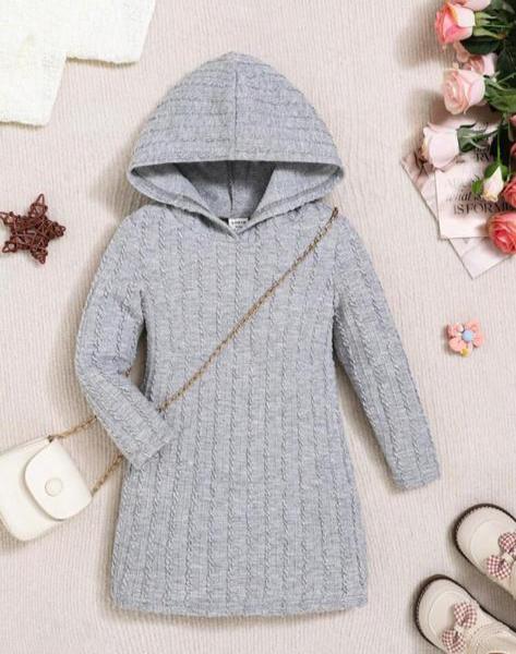 SHEIN Gray Long Hoodie