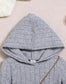 SHEIN Gray Long Hoodie