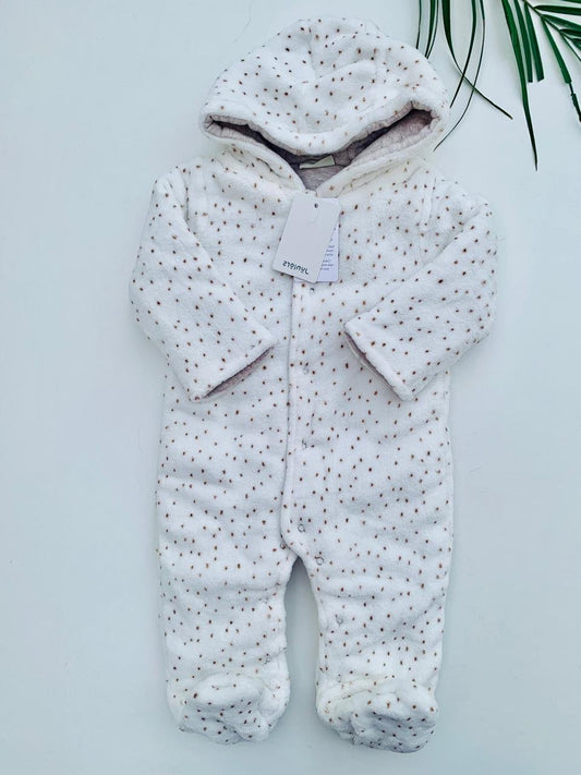 Juniors Woolen Hooded Pram suit