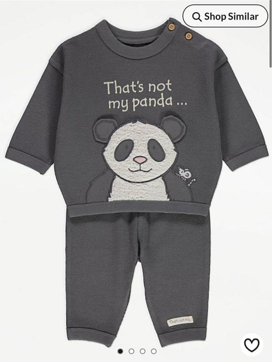 George Ribbed Shirt & Trouser Set