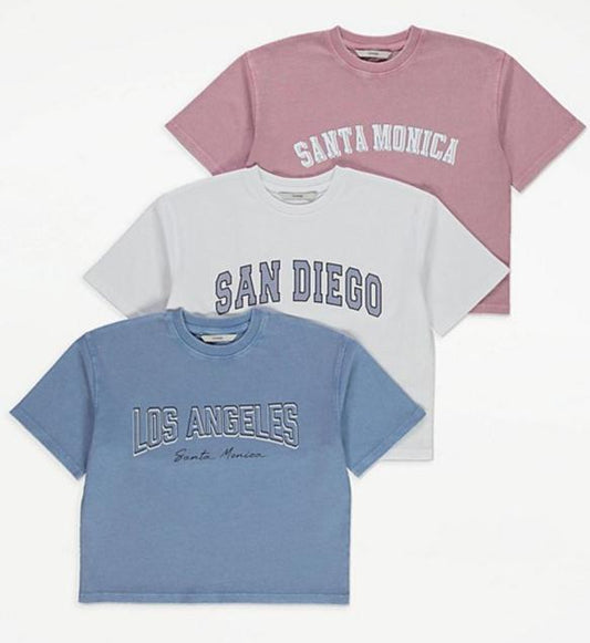 George Pack of 3 Tops