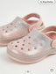 George Glitter Crocs