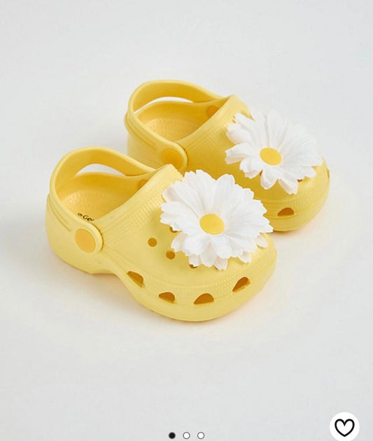 George Flower Crocs