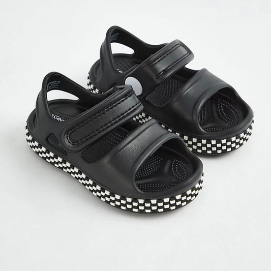 George Checked Sandals