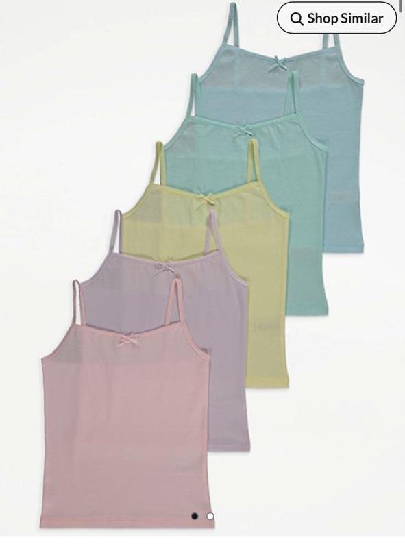 George Pack Of 5 Vests