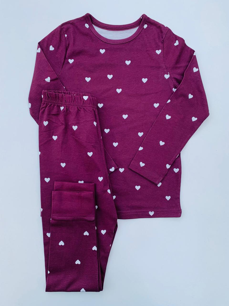 George Hearts print Shirt & Trouser Set