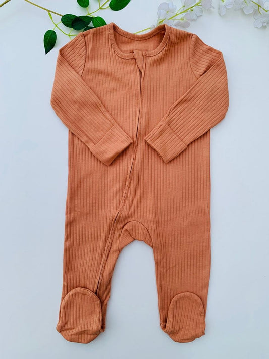 George Ribbed Sleepsuit