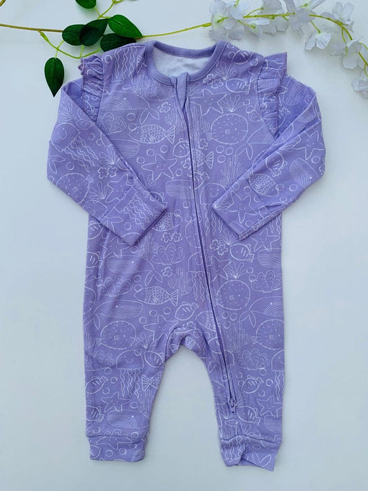 George zipped Sleepsuit