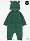 George Knitted Sleepsuit With Cap