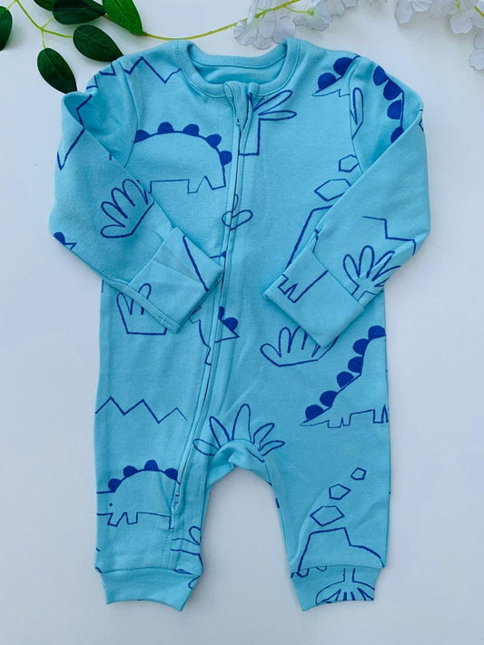 George Printed Dino Sleepsuit