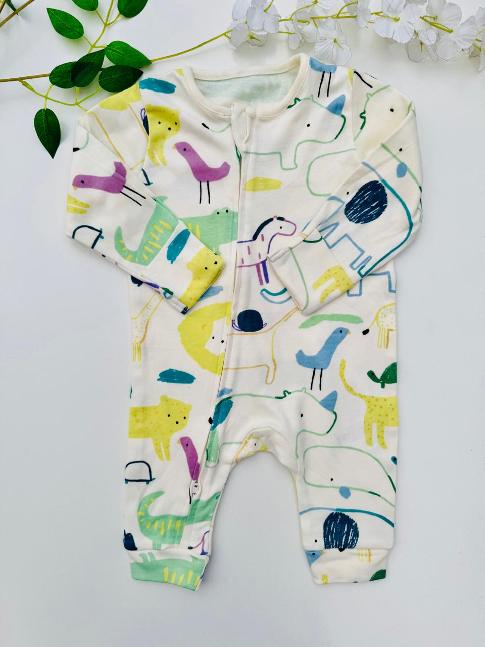 George zipped Sleepsuit