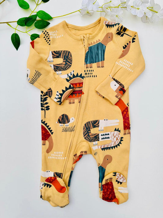George Yellow Sleepsuit