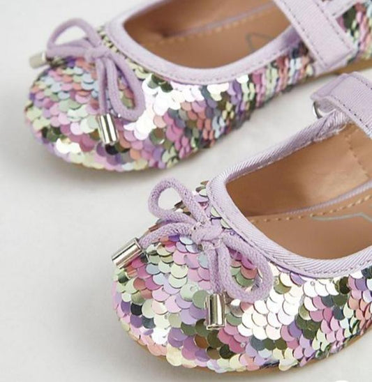 George Glittery Pumps