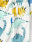 Juniors Dino Print Velour Shirt & Trouser Set
