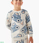 Juniors Vehicle Velour Shirt & Trouser Set