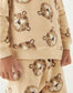 Juniors Tiger faces Velour Shirt & Trouser Set