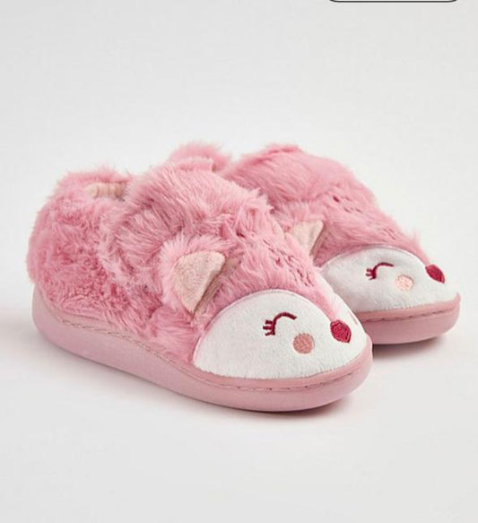 George Faux Fur Capsole Slipper