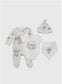 Matalan 4 Pc “Cuddles are the best “ Starter Set