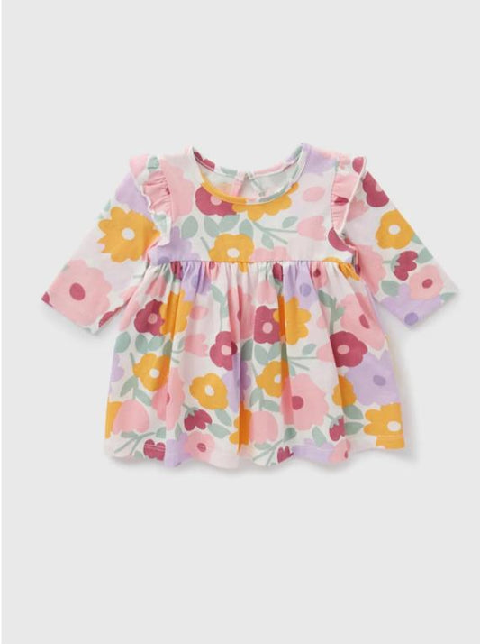 Matalan Baby Pink Floral Frock