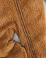Shein Brown Zipped Sleepsuit