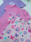 Matalan Pack of 3 Half Sleeves Bodysuits