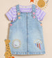 George Embroidered Frock with Shirt