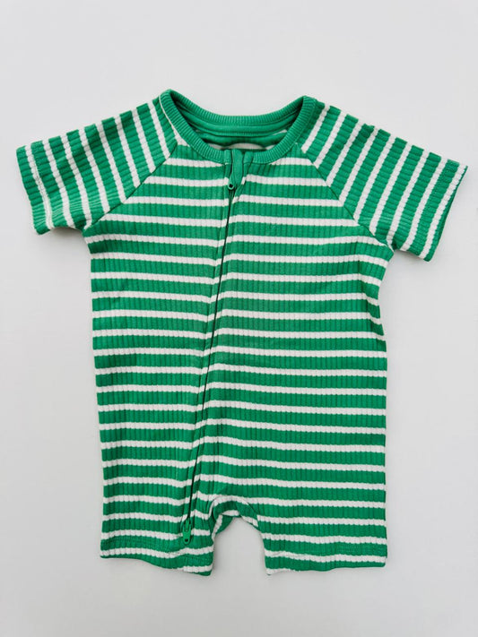 George Two Sided Zipped Romper