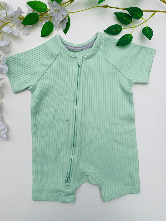 George Green Ribbed Romper