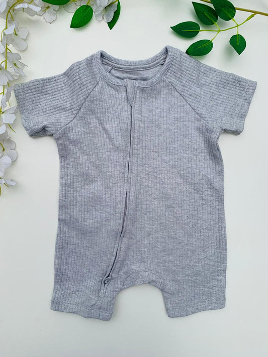 George Ribbed Romper