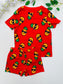 George Pineapples Shirt & Shorts Set