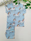 George Unicorn Print Shirt & Trouser Set