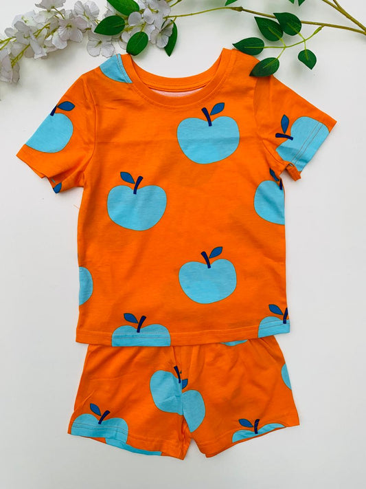 George Apple Shirt & Shorts Set