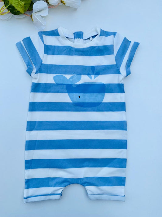 Next Printed Whale Romper