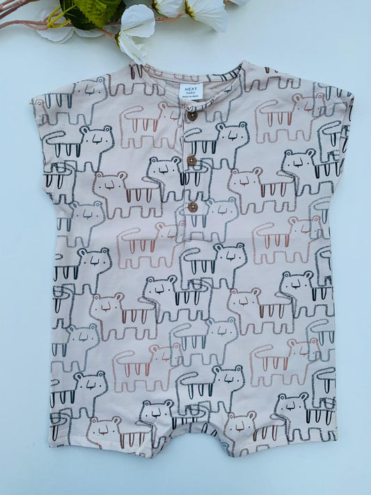 Next tiger print Romper