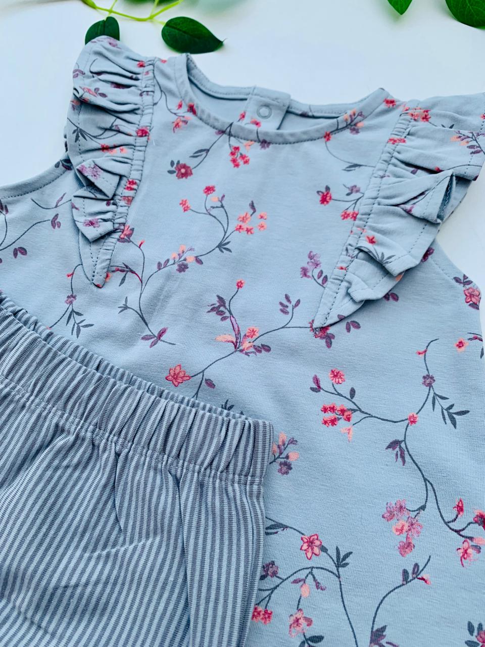 Next Floral Shirt & Short Set