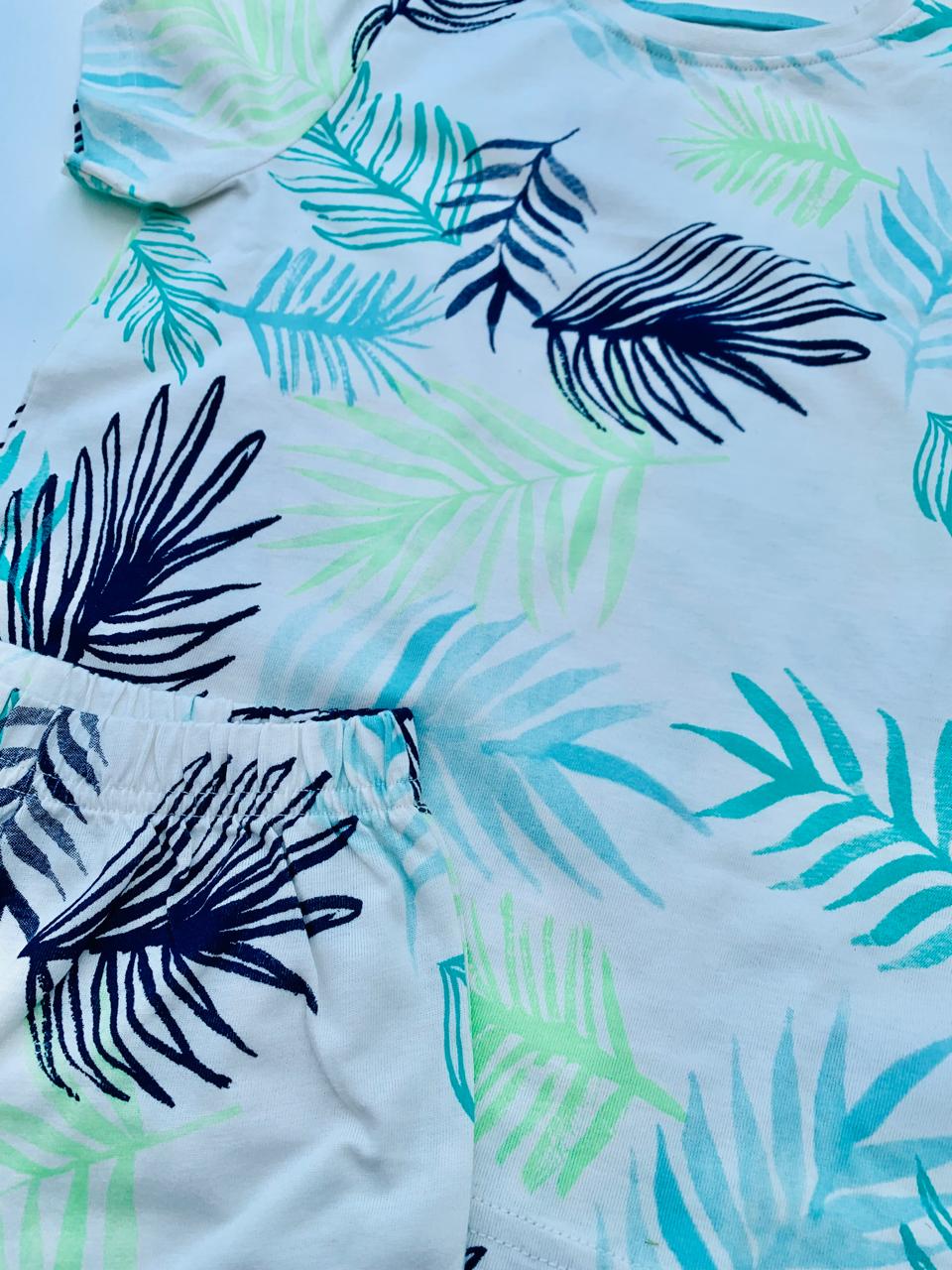 George Tropical Shirt & Shorts Set