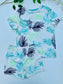 George Tropical Shirt & Shorts Set